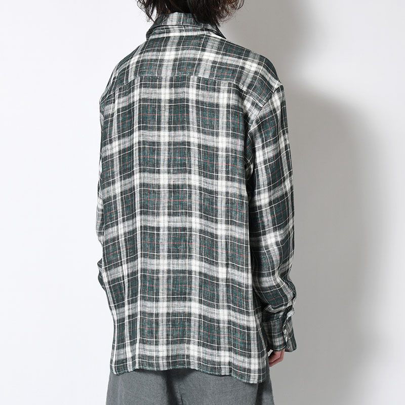 CHECK SLIP SHIRT -2.COLOR-