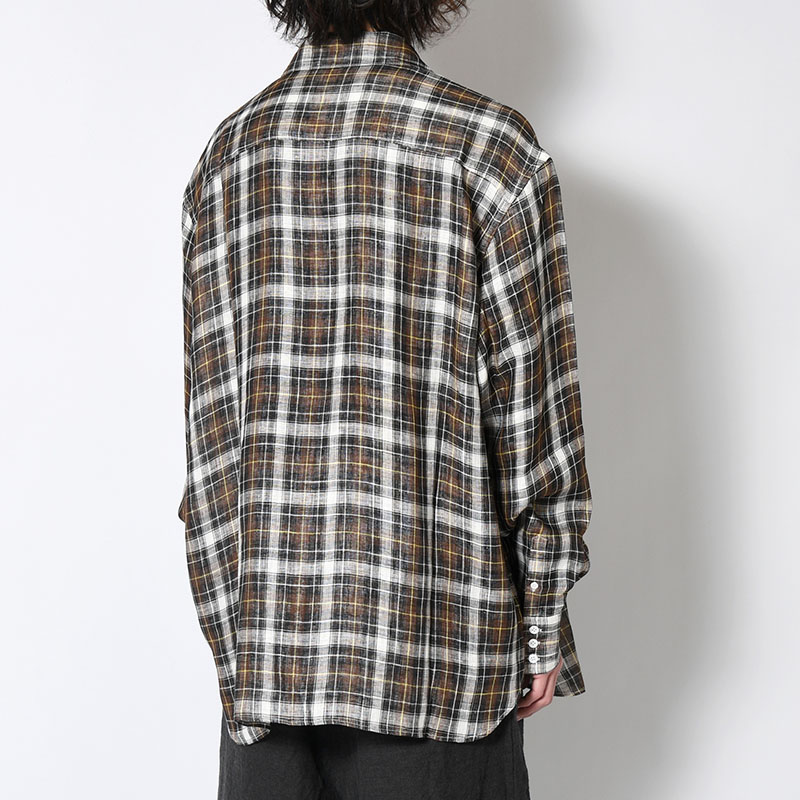 CHECK SLIP SHIRT -2.COLOR-