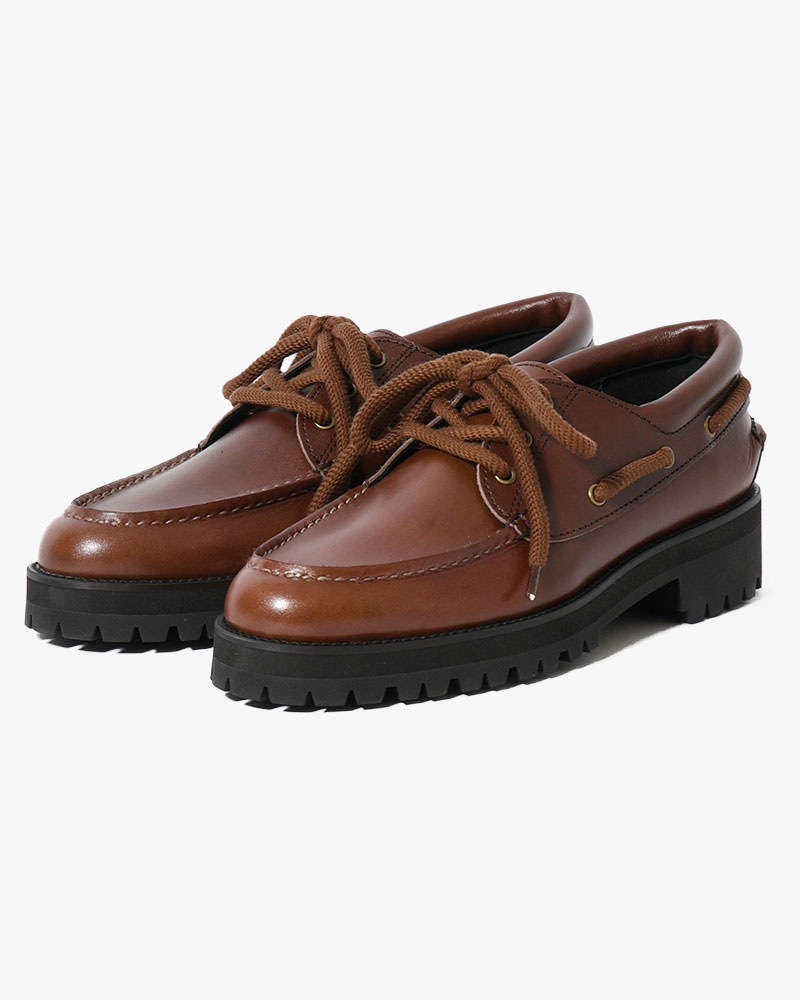FAT LACE DECK SHOES -BROWN-