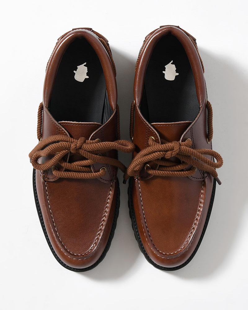 FAT LACE DECK SHOES -BROWN-