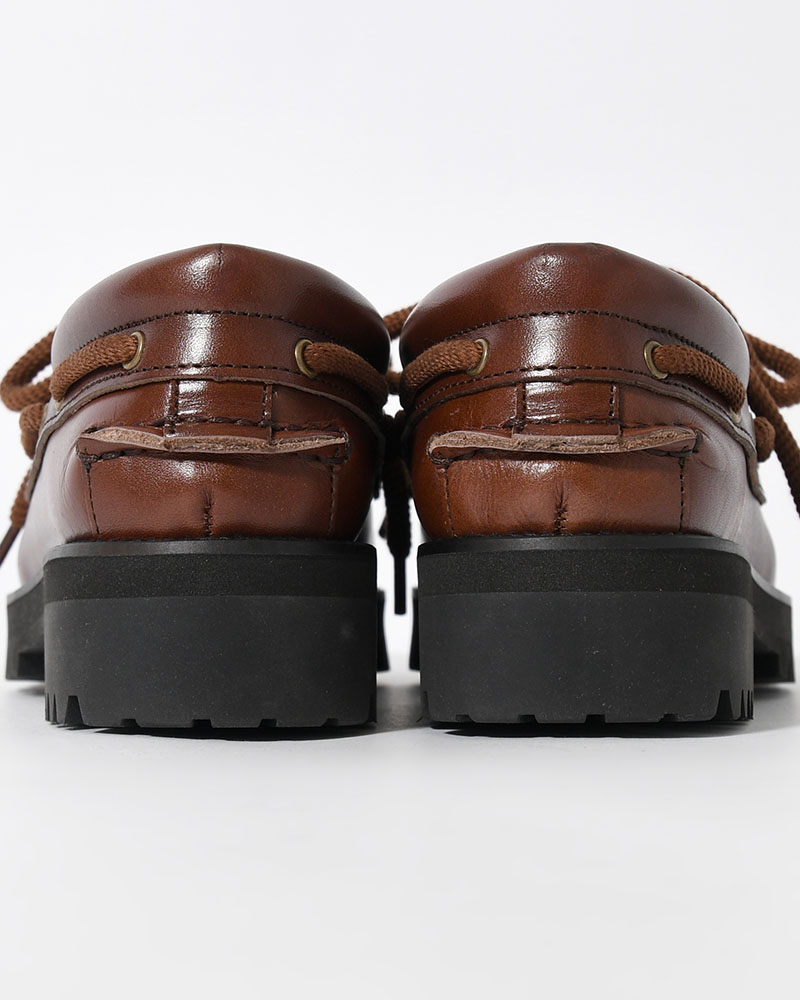 FAT LACE DECK SHOES -BROWN-