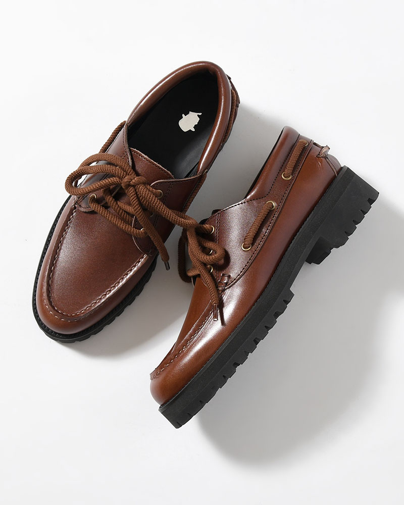 FAT LACE DECK SHOES -BROWN-