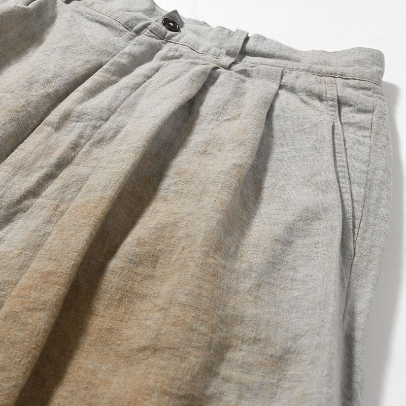 DESTROYED REBEL WEIRD LENGTH SHORTS -GRAY-