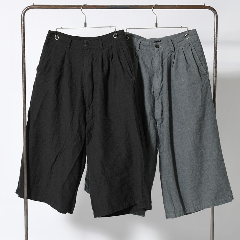 REBEL WEIRD LENGTH SHORTS -2.COLOR-