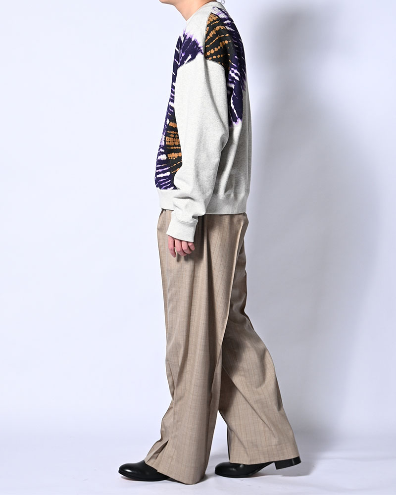 Tie-Dye Sweat Shirt -OATMEAL-