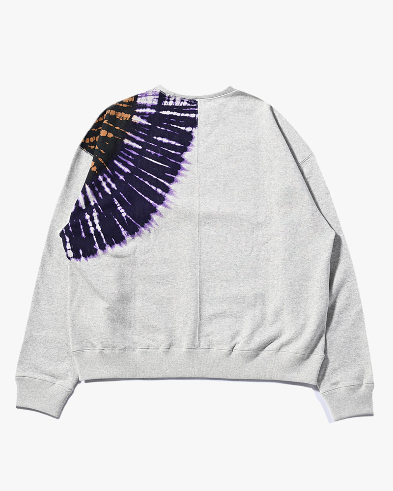 Tie-Dye Sweat Shirt -OATMEAL-