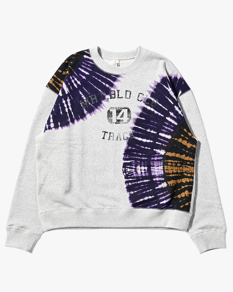 Tie-Dye Sweat Shirt -OATMEAL-