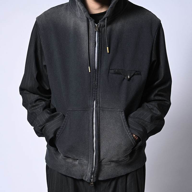 Combination Zip Hoodie -2.COLOR-