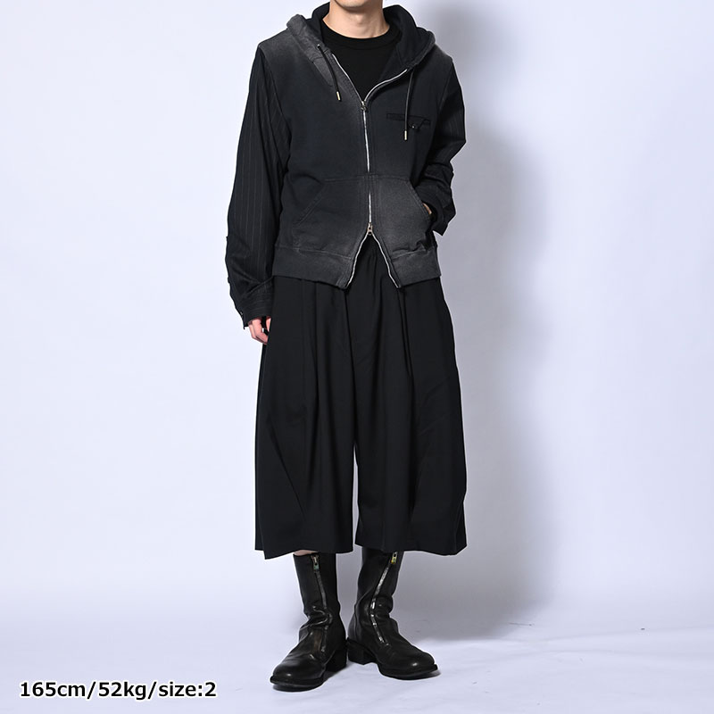 Combination Zip Hoodie -2.COLOR-
