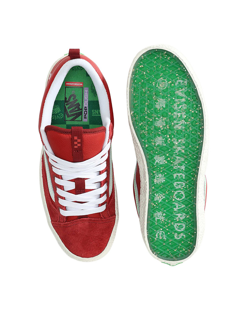 VANS x EVISEN SKATE OLD SKOOL 36+ -RUBY WINE-