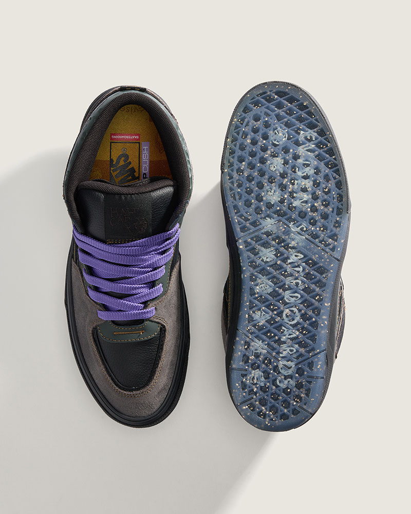 VANS x EVISEN SKATE HALF CAB WAFFLECUP -EVISEN BLACK/AFTER DARK-