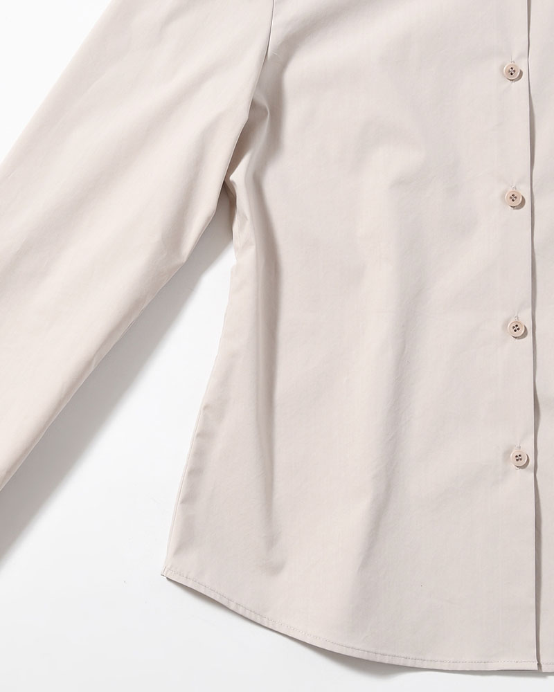 SLIM SHIRT (Women) -BEIGE-