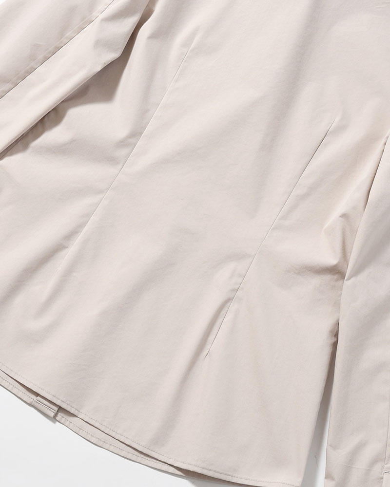 SLIM SHIRT (Women) -BEIGE-