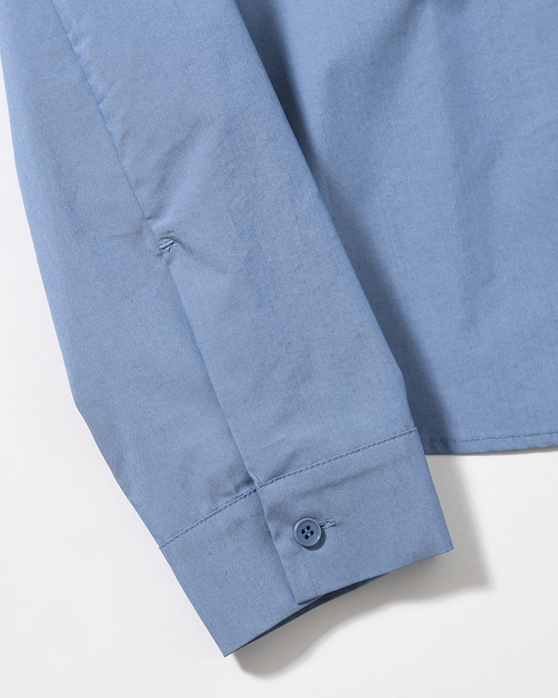 SLIM SHIRT (Women) -BLUE-