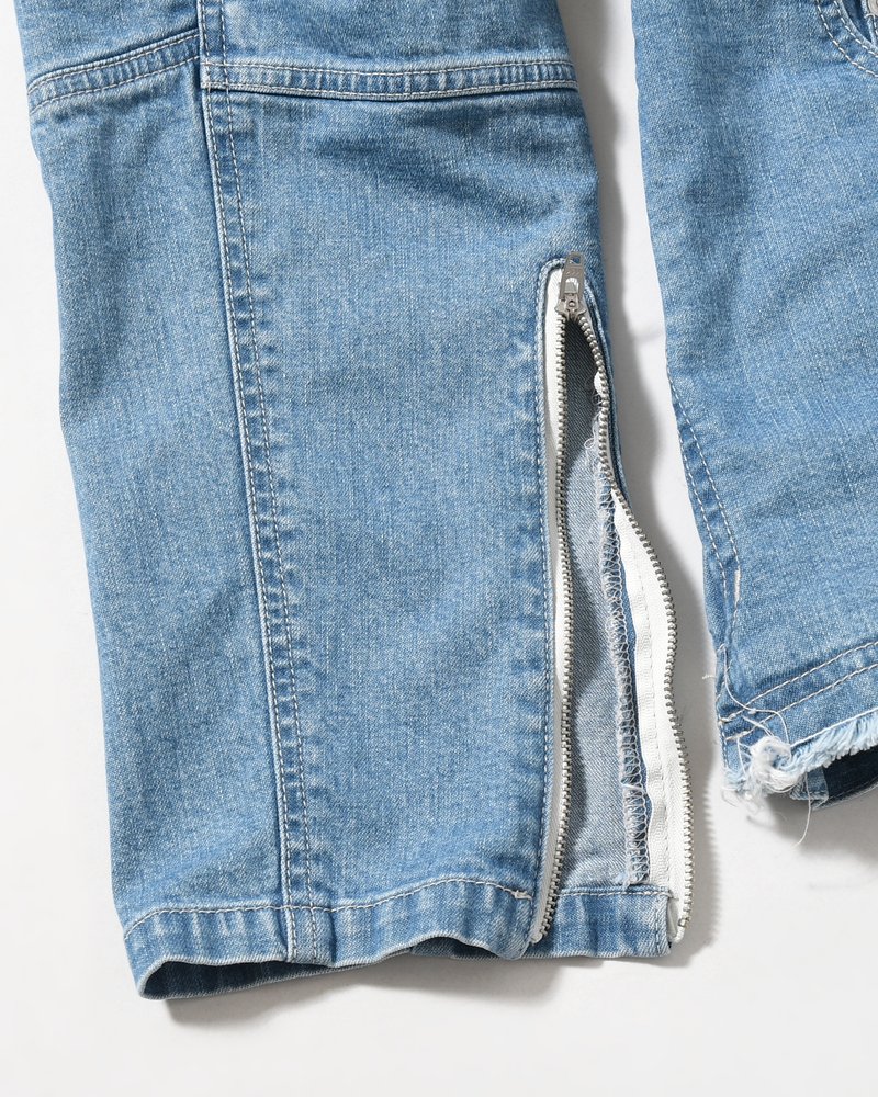 PUZZLE DENIM JACKET -INDIGO FADE-