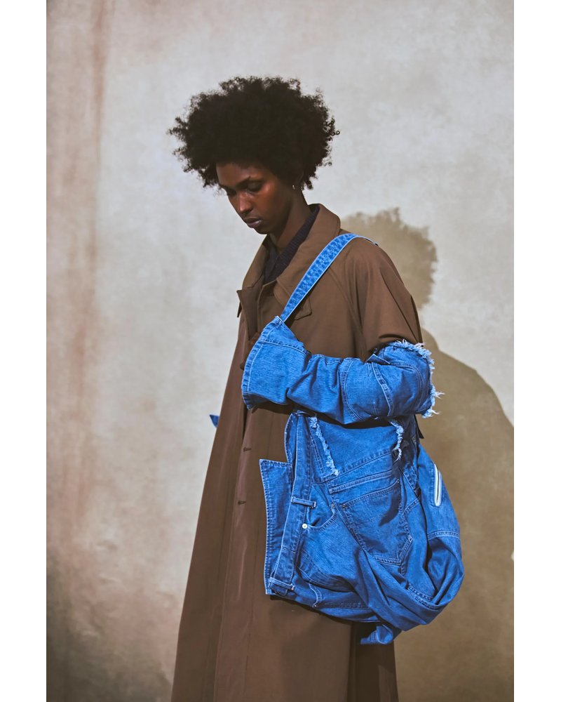 PUZZLE DENIM JACKET -INDIGO FADE-