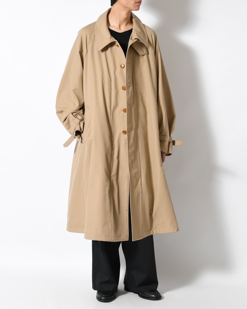 MOTORCYCLE COAT -BEIGE-
