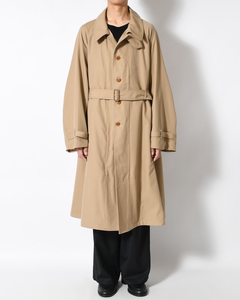 MOTORCYCLE COAT -BEIGE-