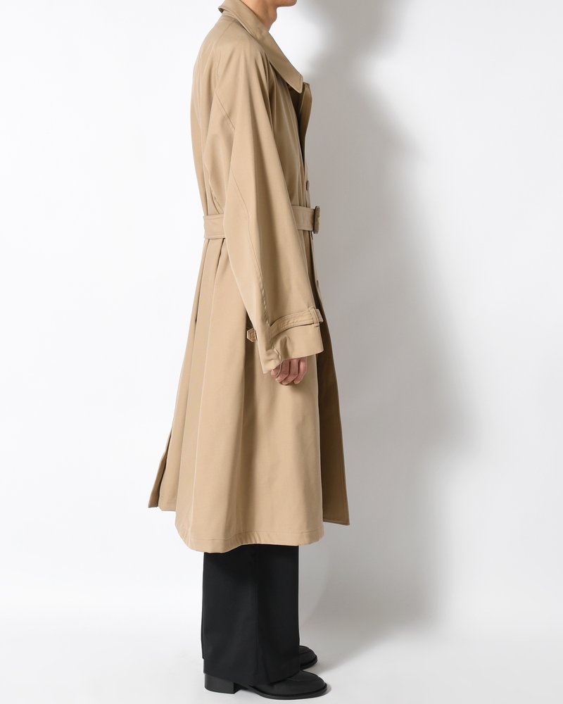 MOTORCYCLE COAT -BEIGE-