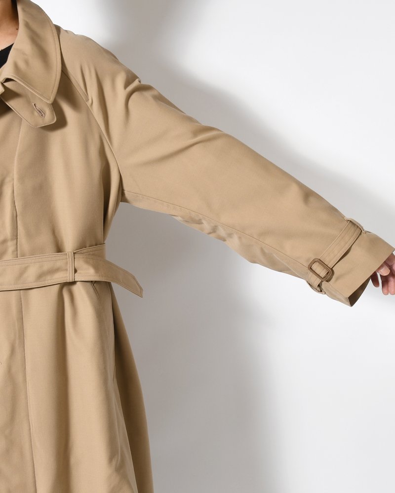 MOTORCYCLE COAT -BEIGE-