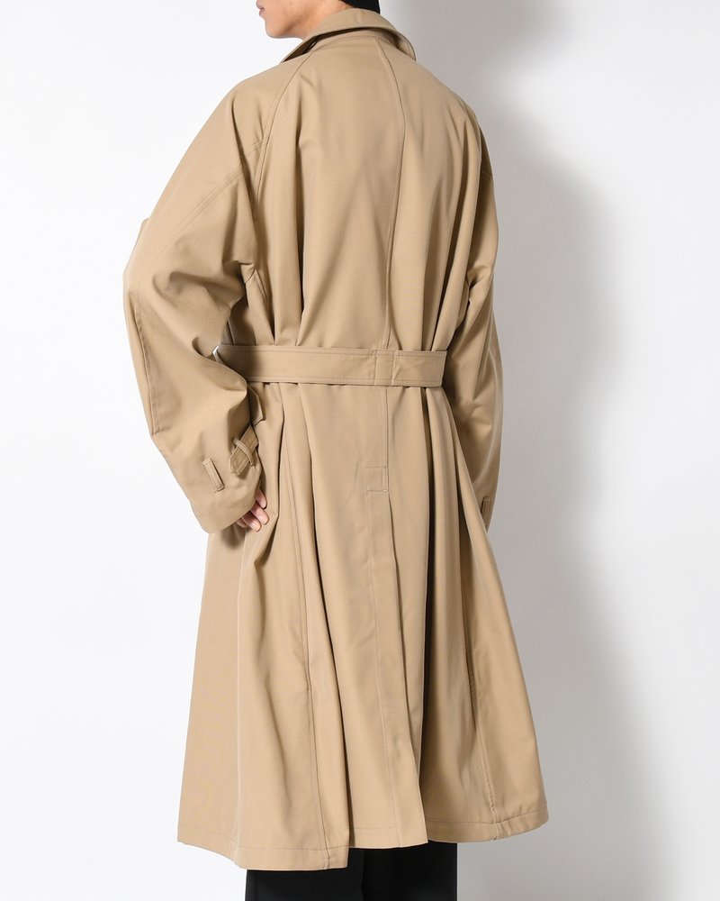 MOTORCYCLE COAT -BEIGE-