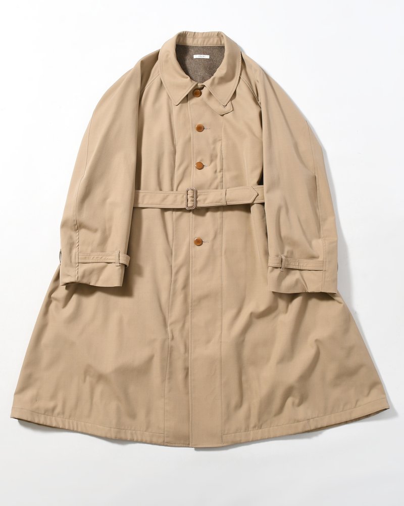 MOTORCYCLE COAT -BEIGE-