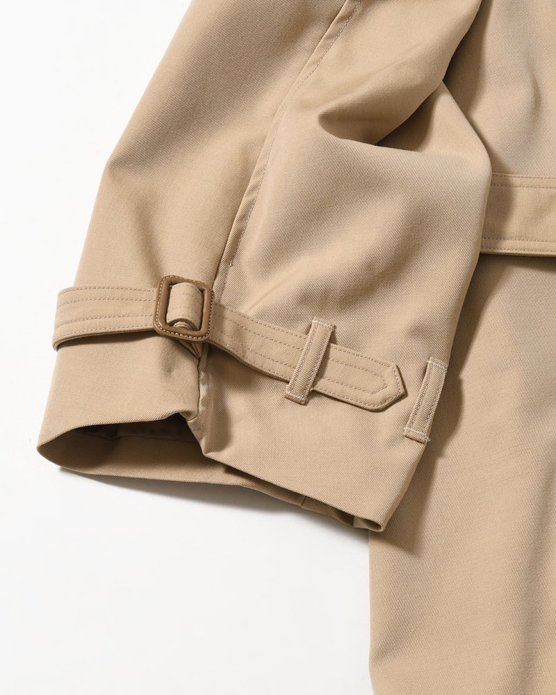 MOTORCYCLE COAT -BEIGE-