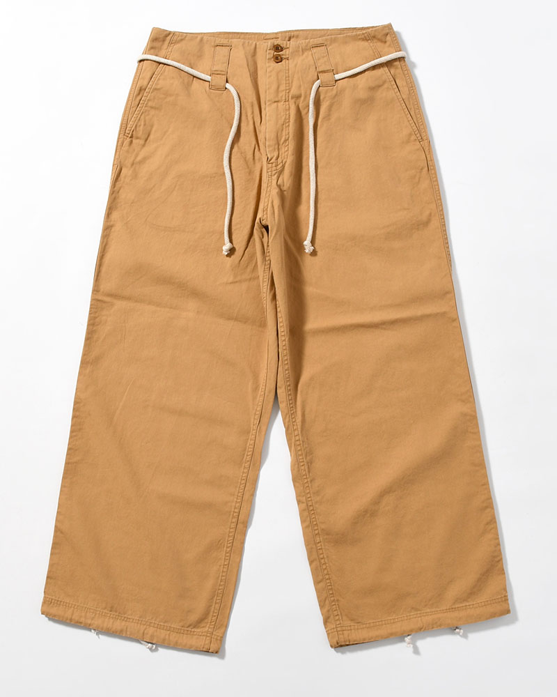 DRAWCORD PANTS -CAMEL-