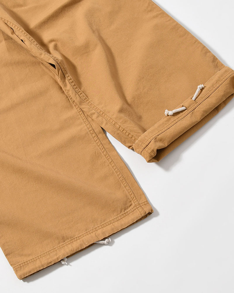 DRAWCORD PANTS -CAMEL-
