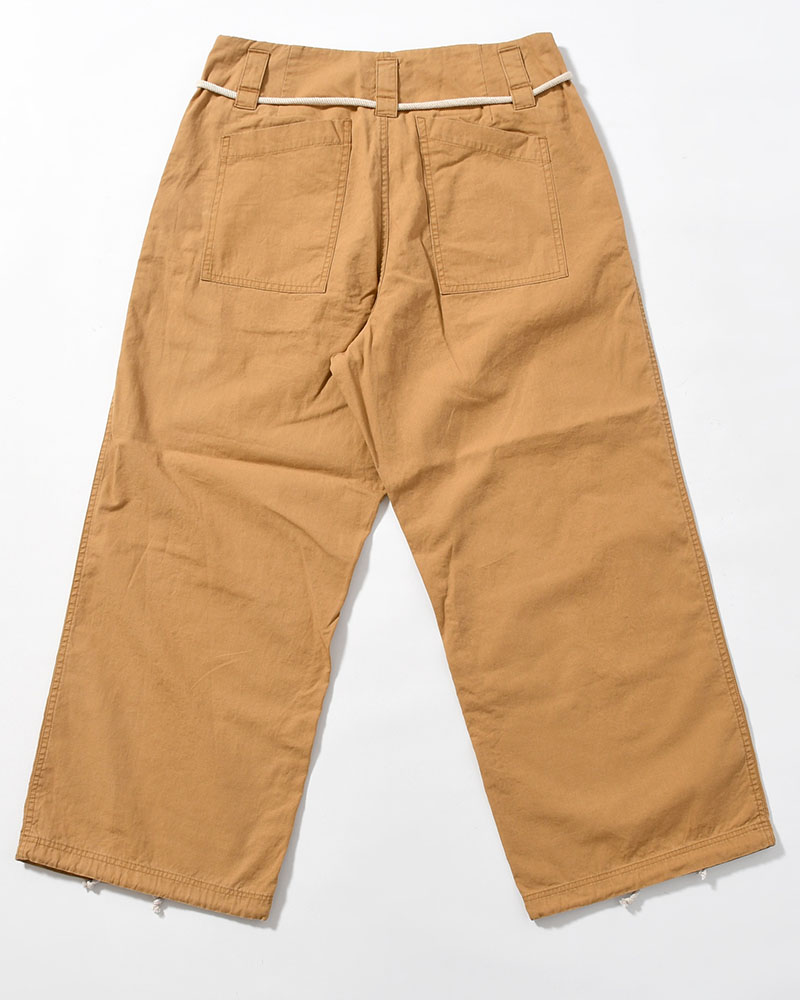 DRAWCORD PANTS -CAMEL-