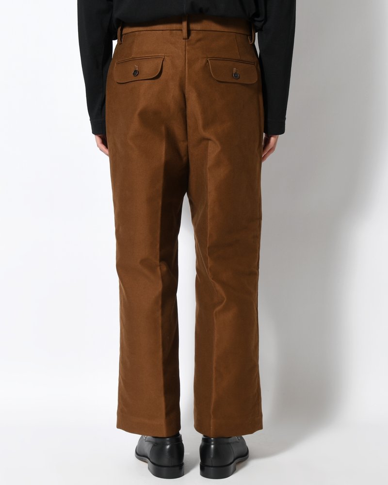 MOLE SKIN TROUSERS -BROWN-