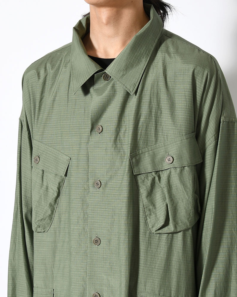 5X SHIRT NEW / Type.5 -MOSS GREEN-