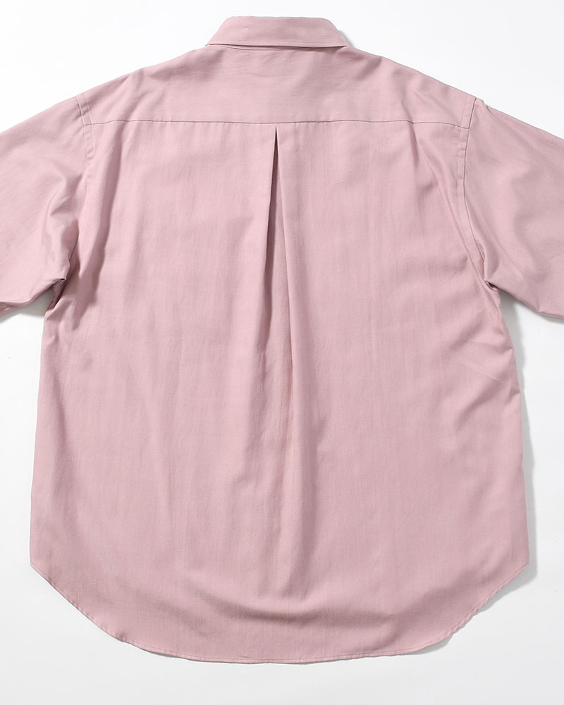 ORIGAMI POCKET SHIRT (LONG SLEEVE) -DARK PINK-
