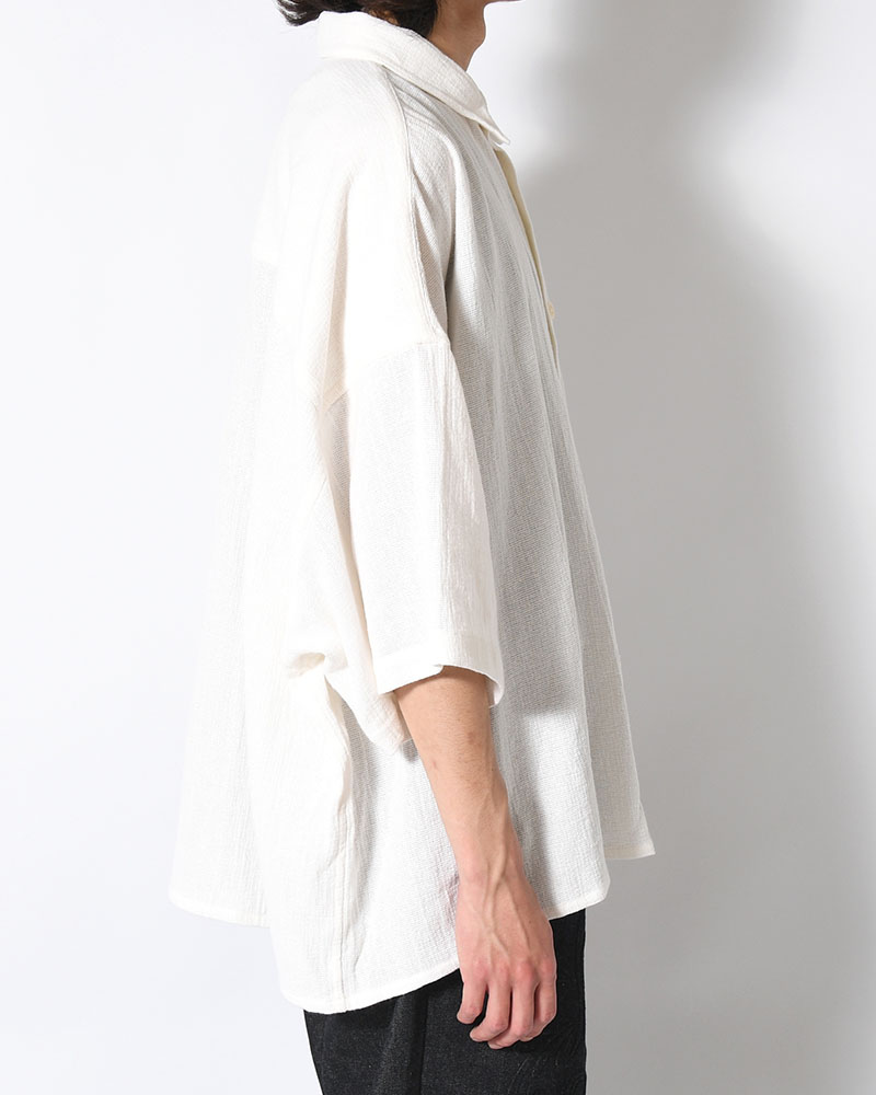 5X SHIRT (SHORT SLEEVE) -WHITE-
