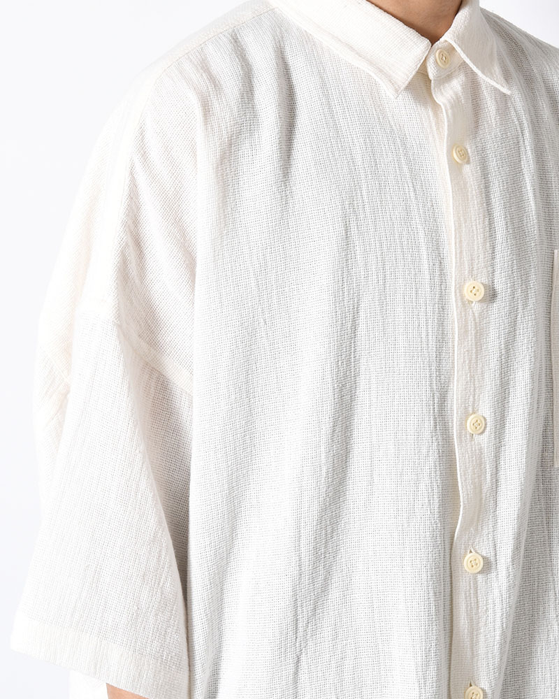 5X SHIRT (SHORT SLEEVE) -WHITE-