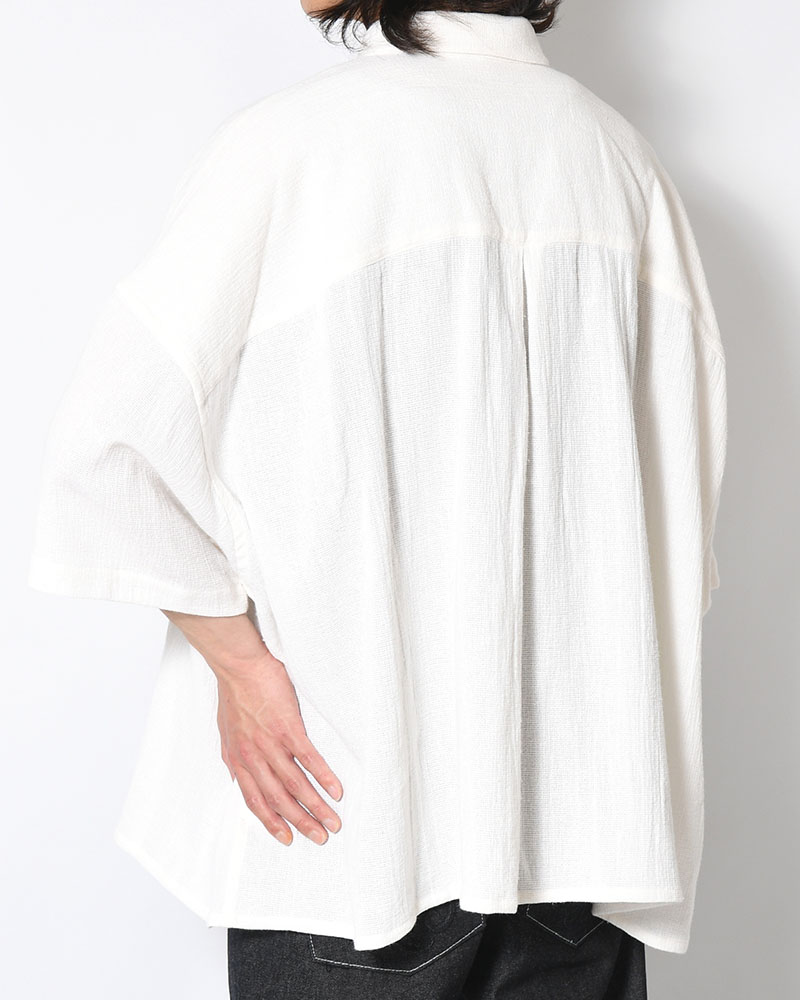5X SHIRT (SHORT SLEEVE) -WHITE-