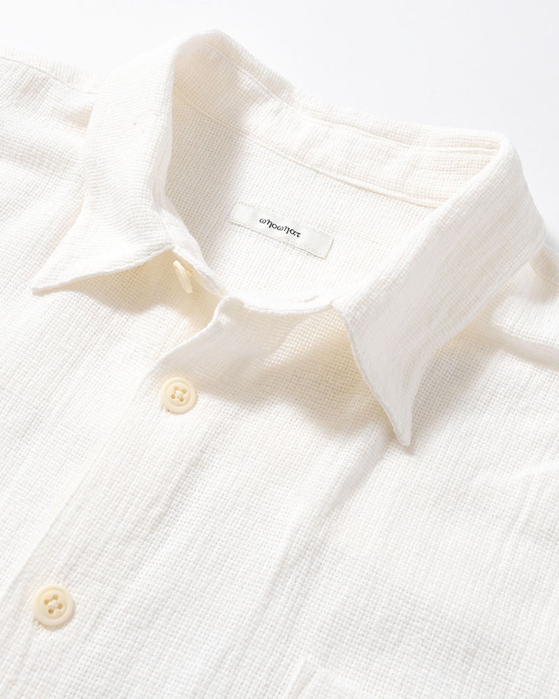 5X SHIRT (SHORT SLEEVE) -WHITE-