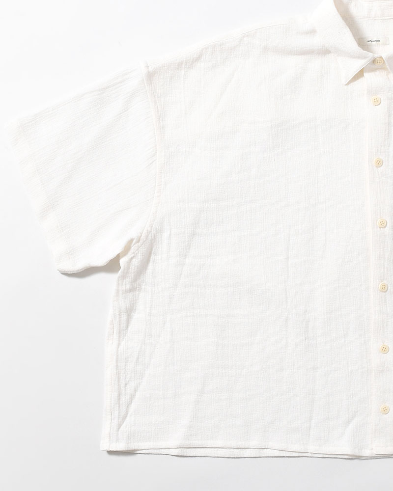 5X SHIRT (SHORT SLEEVE) -WHITE-