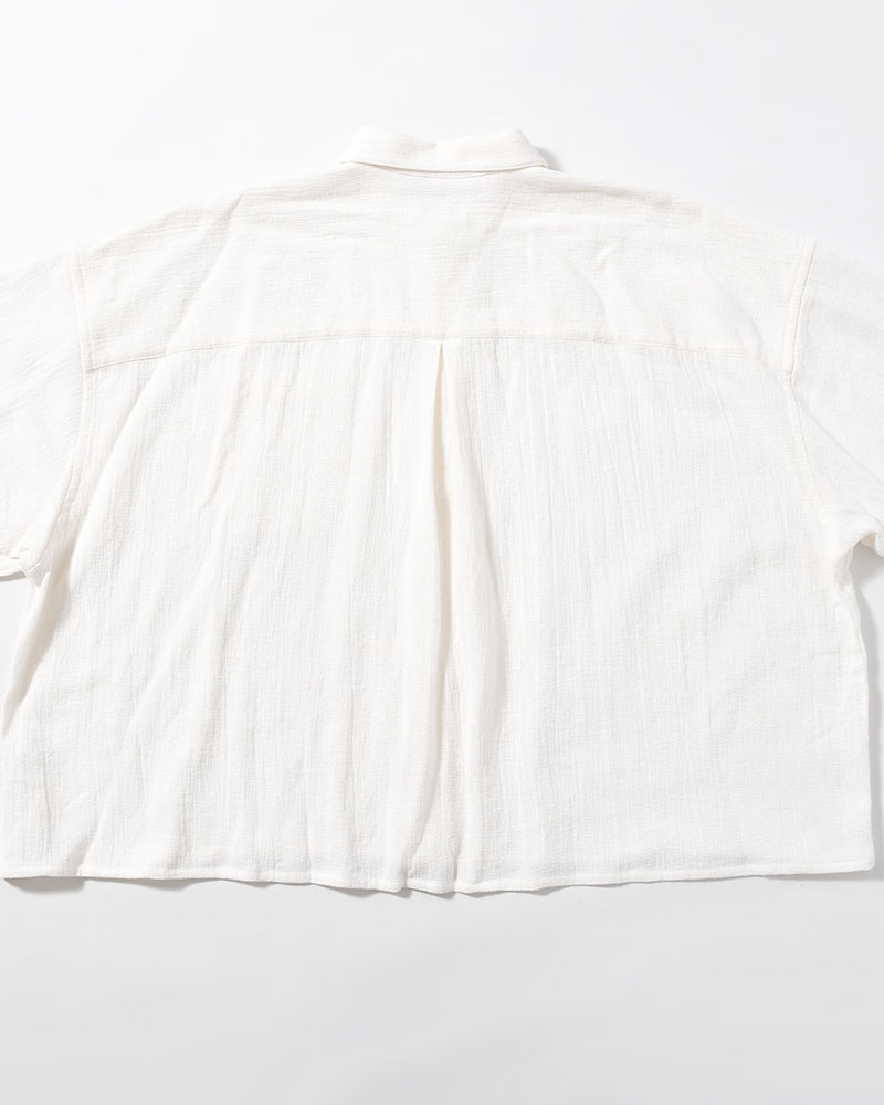 5X SHIRT (SHORT SLEEVE) -WHITE-