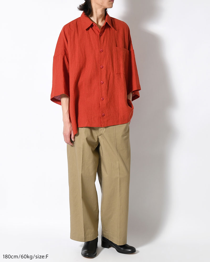 5X SHIRT (SHORT SLEEVE) -BRICK RED-