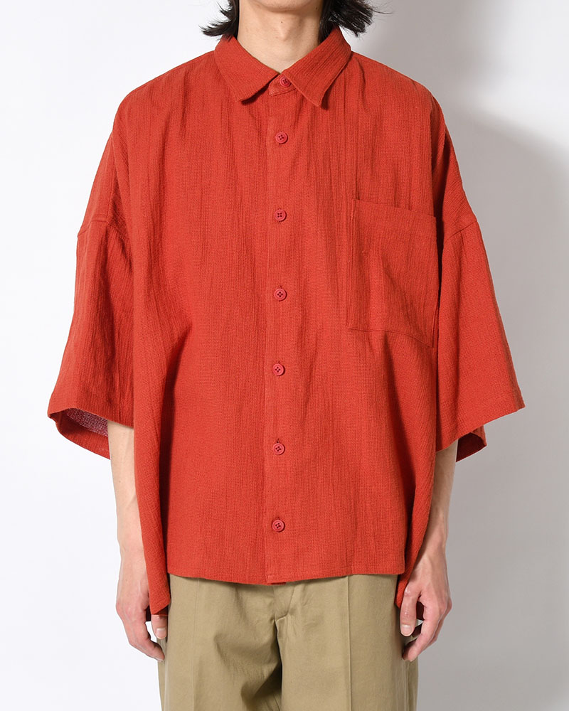 5X SHIRT (SHORT SLEEVE) -BRICK RED-