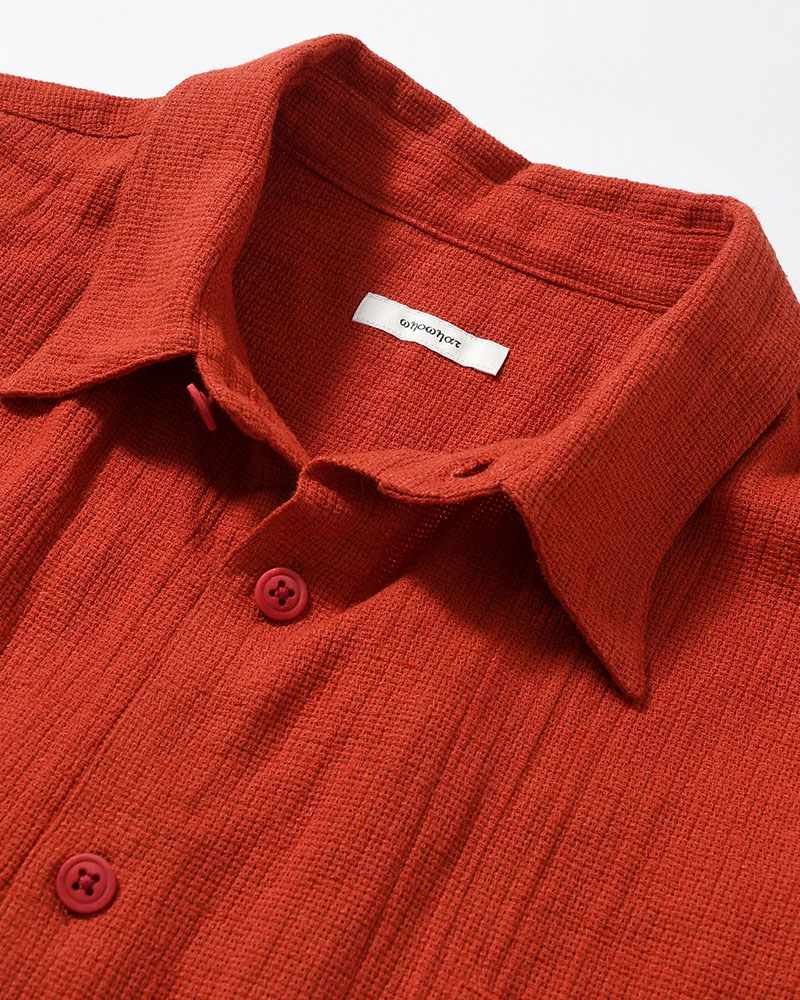 5X SHIRT (SHORT SLEEVE) -BRICK RED-