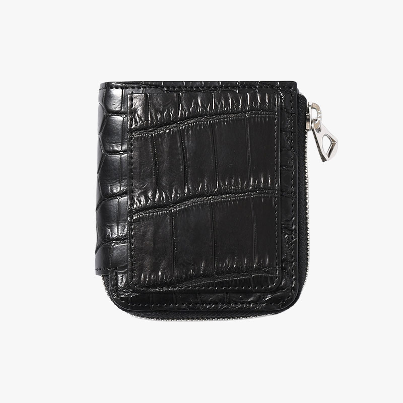 CRISTY VERY COMPACT WLT.5 / CROCO -BLACK-