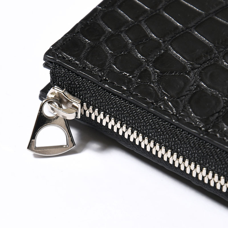 CRISTY VERY COMPACT WLT.5 / CROCO -BLACK-