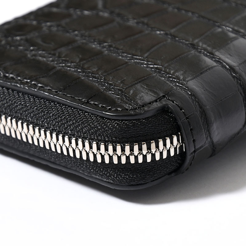 CRISTY VERY COMPACT WLT.5 / CROCO -BLACK-