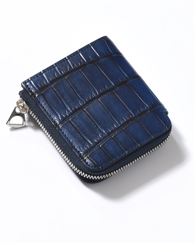 CRISTY VERY COMPACT WLT.5 / AI CROCO -INDIGO-
