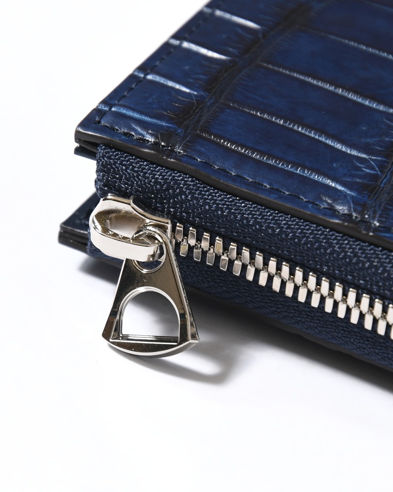 CRISTY VERY COMPACT WLT.5 / AI CROCO -INDIGO-