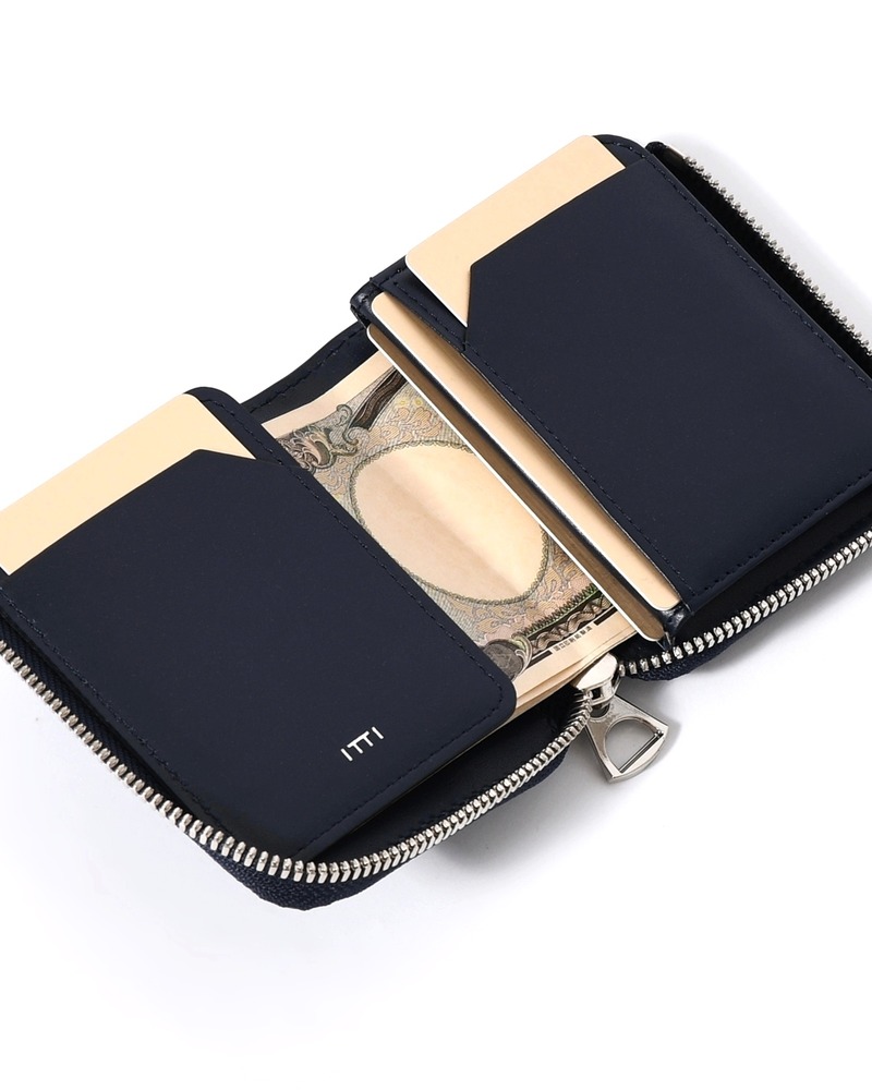 CRISTY VERY COMPACT WLT.5 / AI CROCO -INDIGO-