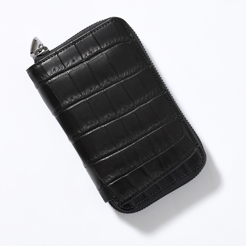 CRISTY SMART MID WLT .5 / CROCO BK COLLECTION -BLACK-