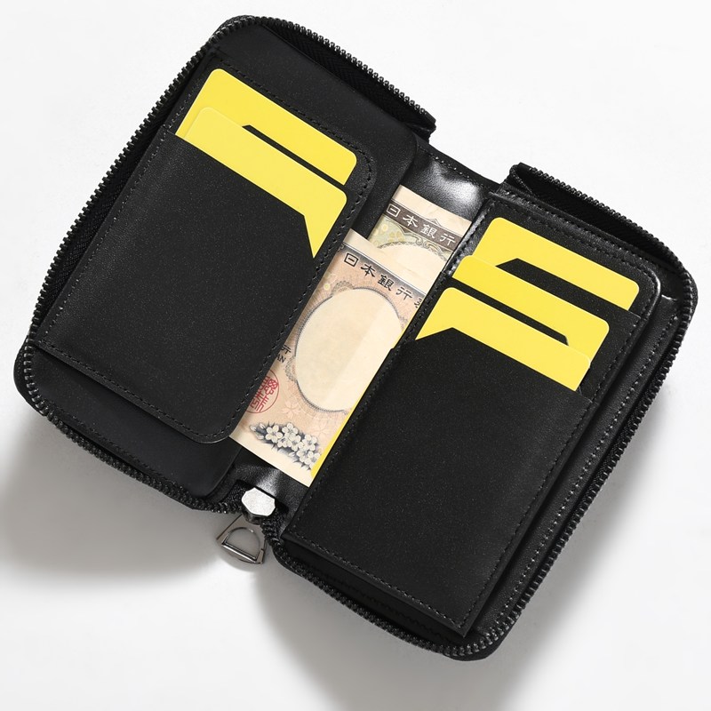 CRISTY SMART MID WLT .5 / CROCO BK COLLECTION -BLACK-